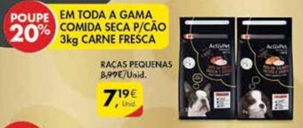 Pingo Doce Comida Seca p/Cão Raças Pequenas ActivPet 2kg promoção