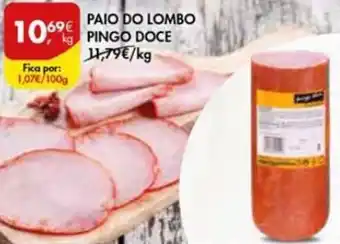 Pingo Doce Paio de Lombo Pingo Doce promoção