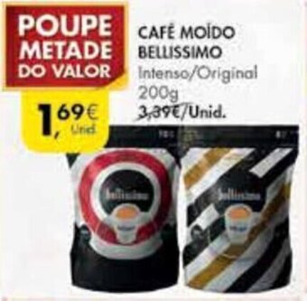 Pingo Doce Café Moído Bellissimo 200g promoção