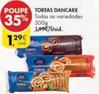 Pingo Doce Tortas Dancake 300g promoção