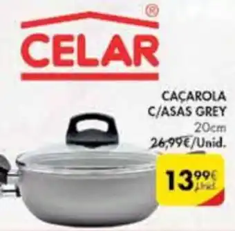 Pingo Doce Celar Caçarola c/Asas Grey 20cm promoção