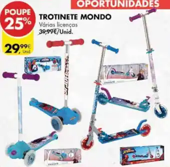 Pingo Doce Trotinete Mondo promoção