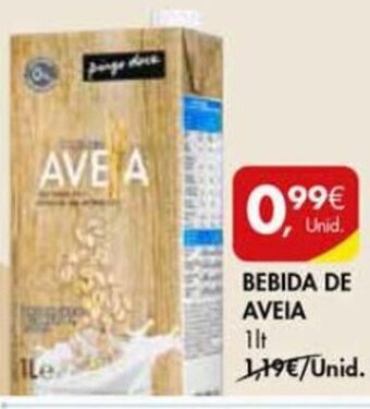 Pingo Doce Bebida de Aveia 1lt promoção