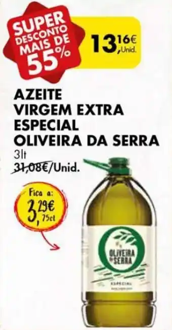 Pingo Doce Azeite Virgem Extra Especial Oliveira da Serra 3lt promoção