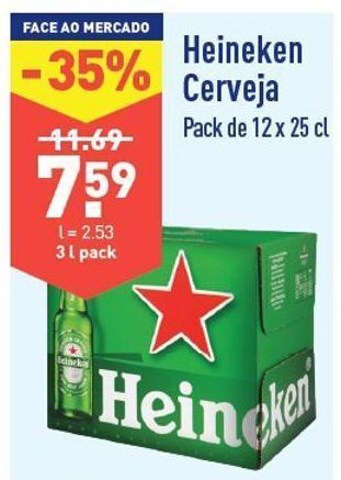 ALDI Cerveja heineken promoção