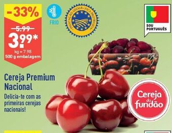 ALDI Cerejas promoção