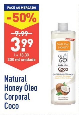 ALDI Creme hidratante natural honey promoção