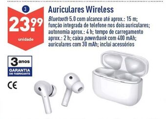 ALDI Auriculares wireless promoção