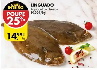 Pingo Doce Linguado promoção