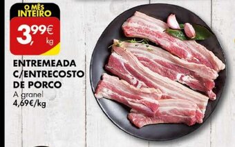 Entremeada C/ Entrecosto de Porco