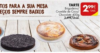 Pingo Doce Tarte 400g promoção