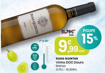 Intermarché Vinho branco duas quintas promoção