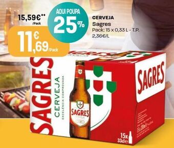 Intermarché Cerveja sagres promoção