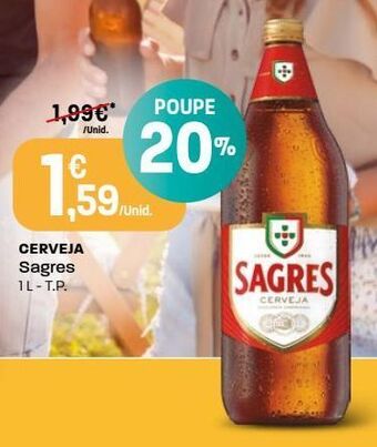Intermarché Cerveja sagres promoção