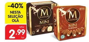 Minipreço Gelados magnum promoção