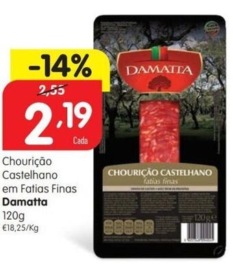 Minipreço Chouriço damatta promoção