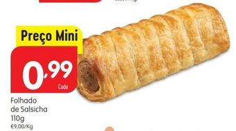 Minipreço Folhado promoção
