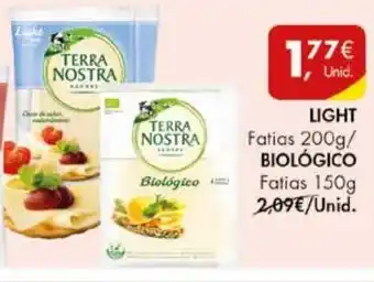Pingo Doce Light Fatias 200g/ Biológico 150g promoção