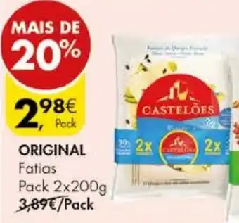 Pingo Doce Original Fatias 2x200g promoção