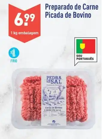 ALDI Preparado de Carne Picada de Bovino 1kg promoção