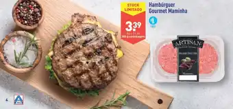 ALDI Hambúrguer Gourmet Maminha 300g promoção