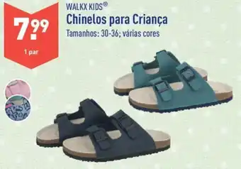 ALDI Walkx Kids Chinelos para Criança 30-36 promoção