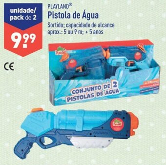 ALDI Playland Pistola de Água 5 ou 9m promoção