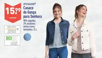 ALDI Up2Fashion Casaco de Ganga para Senhora S-L promoção