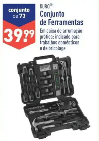 ALDI Duro Conjunto de Ferramentas promoção