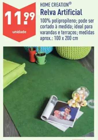 ALDI Home Creation Relva Artificial 100 x 200cm promoção
