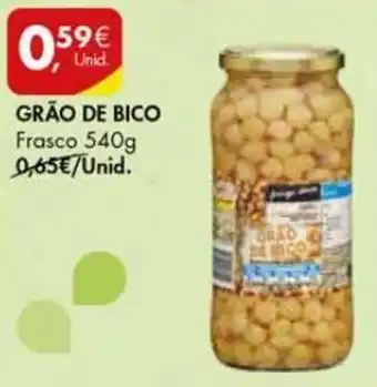 Pingo Doce Grão de Bico Pingo Doce 540g promoção