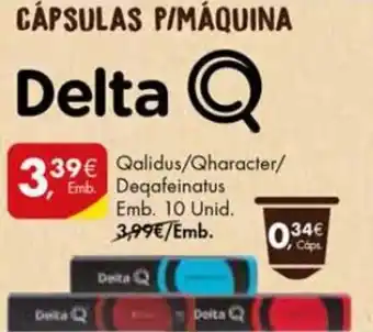 Pingo Doce Cápsulas p/Máquina Delta Q 10 unid. promoção