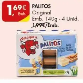 Pingo Doce Palitos Original 140g-4 Unid promoção