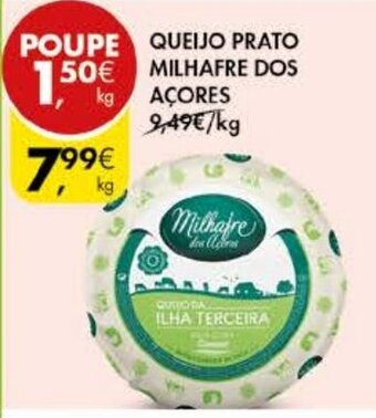 Pingo Doce Queijo Prato Milhafre dos Açores promoção