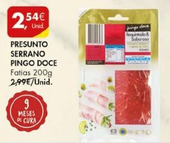 Presunto Serrano Pingo Doce 200g
