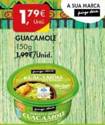 Pingo Doce Guacamole 150g promoção