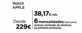 El Corte Inglés Smartwatch apple promoção