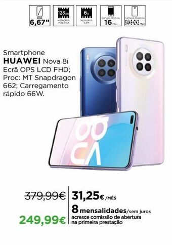El Corte Inglés Smartphones huawei promoção