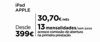 El Corte Inglés Ipad apple promoção