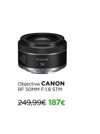 El Corte Inglés Objetivos canon promoção