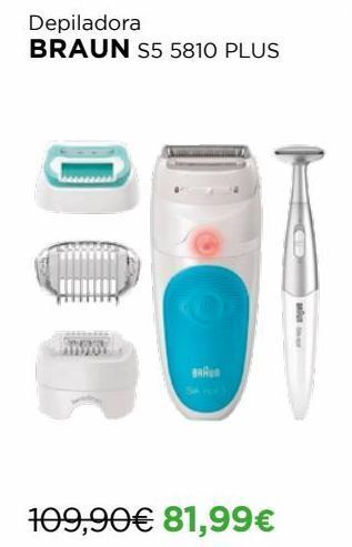 El Corte Inglés Depiladores braun promoção