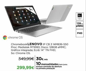 El Corte Inglés Computador lenovo promoção