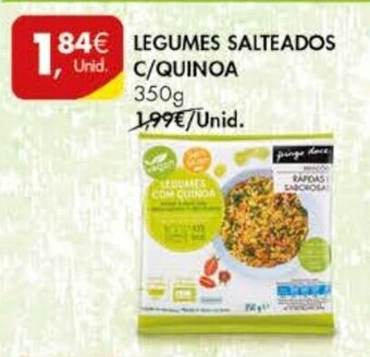 Pingo Doce Legumes Salteados C/ Quinoa 350g promoção
