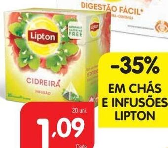 Minipreço Chá lipton promoção