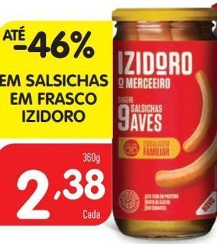 Minipreço Salsicha izidoro promoção