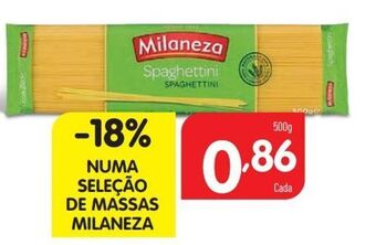 Minipreço Macarrão milaneza promoção