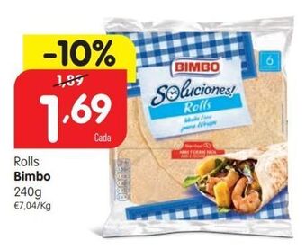 Minipreço Padaria bimbo promoção
