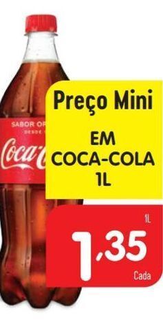 Minipreço Coca cola promoção