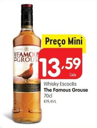 Minipreço Uísque the famous grouse promoção