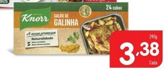 Minipreço Caldo de frango knorr promoção